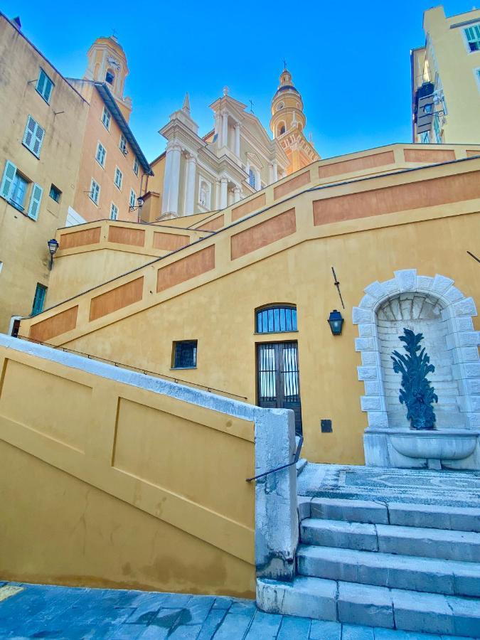 Les Glycines Apartment Menton Exterior photo