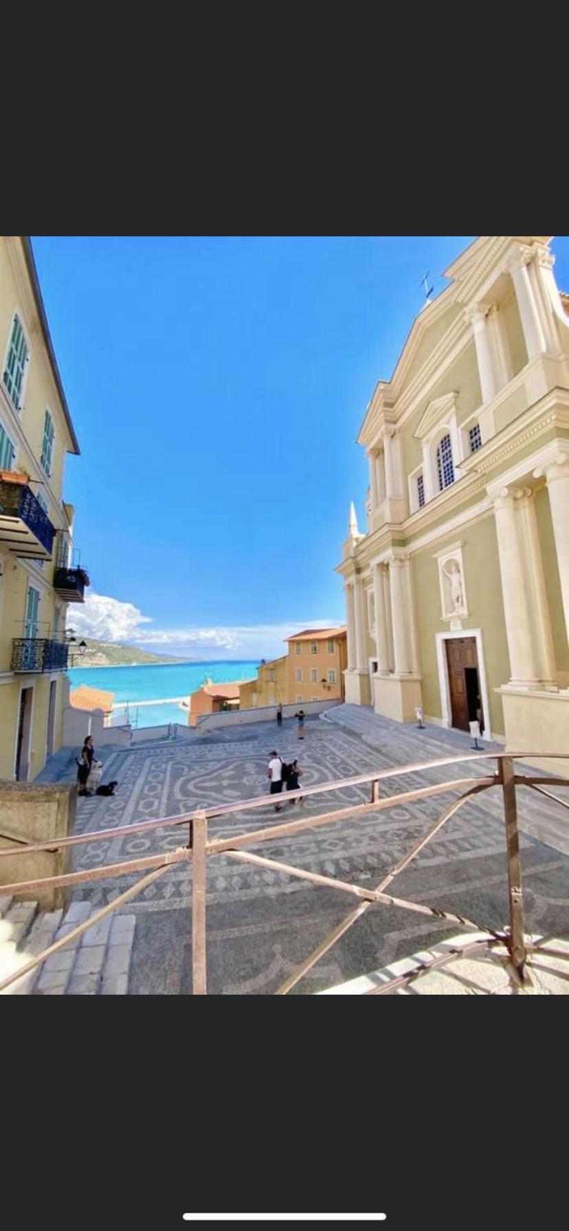 Les Glycines Apartment Menton Exterior photo