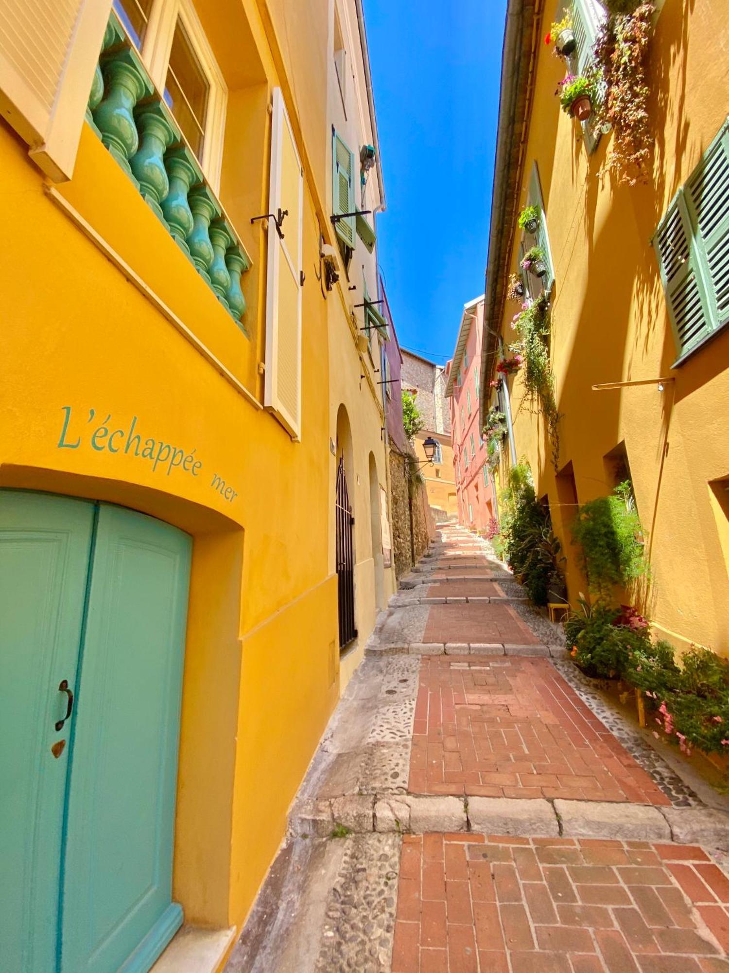 Les Glycines Apartment Menton Exterior photo