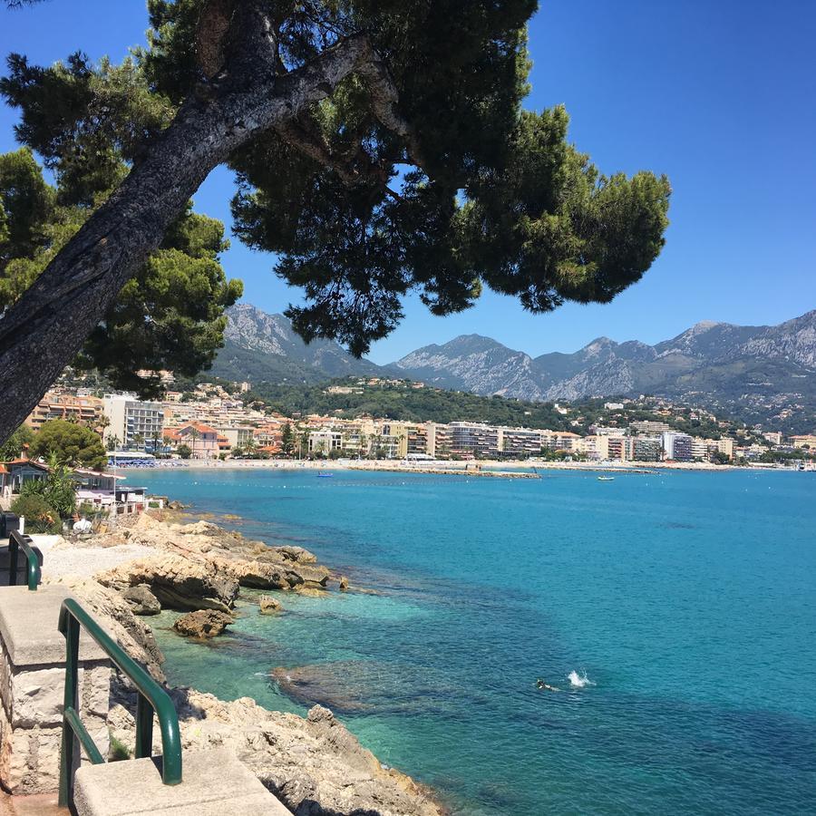 Les Glycines Apartment Menton Exterior photo
