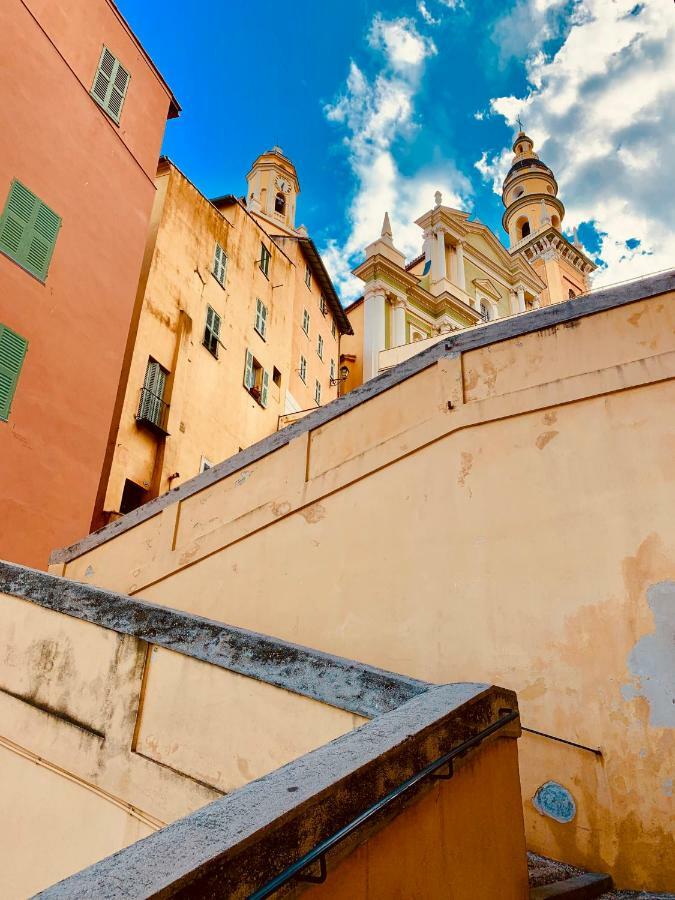 Les Glycines Apartment Menton Exterior photo