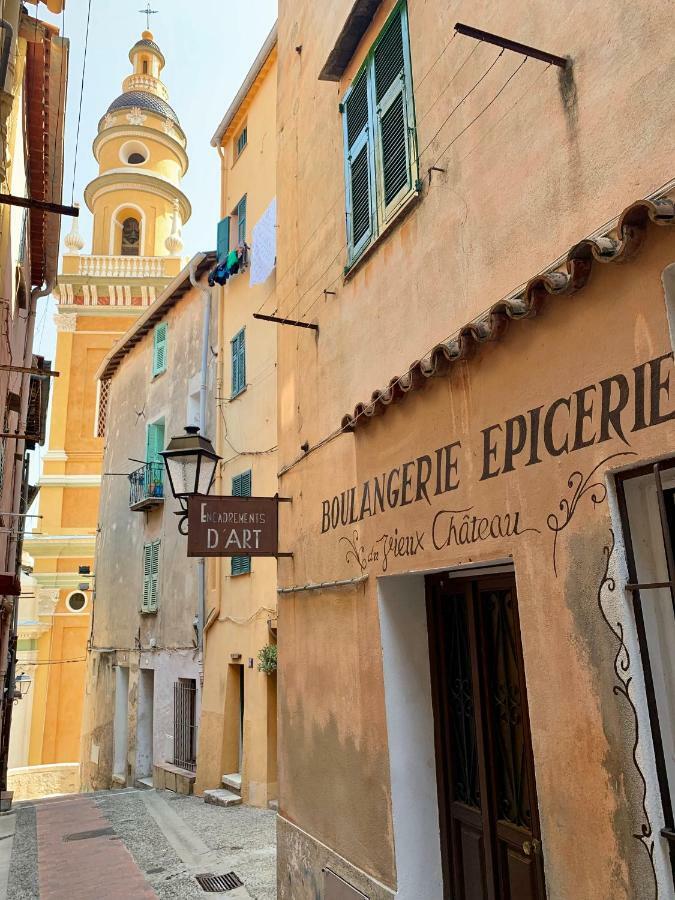 Les Glycines Apartment Menton Exterior photo